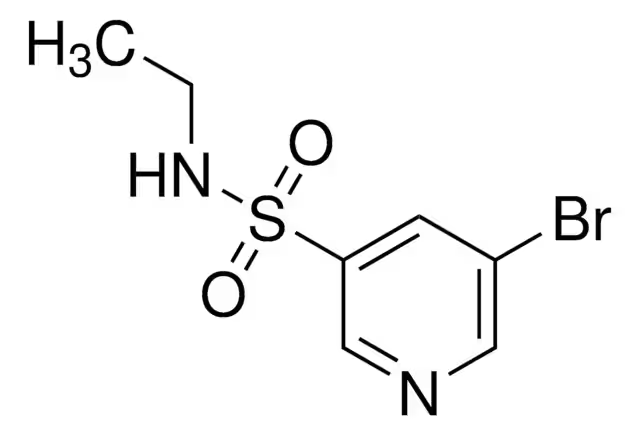 5-BROMO-N-ETHYLPYRIDINE-3-SULFONAMIDE structure, CAS 1065074-78-3