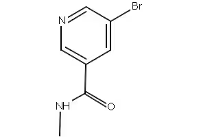 5-BROMO-N-METHOXY-N-METHYLNICOTINAMIDE structure, CAS 183608-47-1