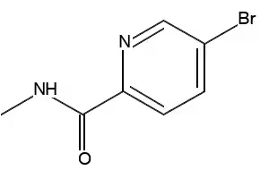 5-BROMO-N-METHYLPICOLINAMIDE structure, CAS 845305-87-5