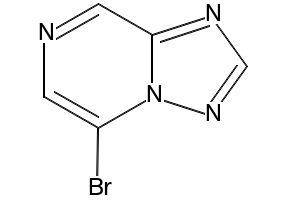 5-BROMO[1,2,4]TRIAZOLO[1,5-A]PYRAZINE structure, CAS 55478-78-9