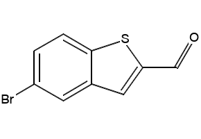 5-BROMOBENZO[B]THIOPHENE-2-CARBALDEHYDE structure, CAS 7312-18-7