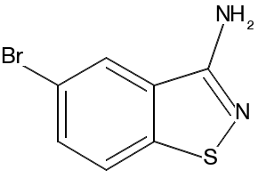 5-BROMOBENZO[D]ISOTHIAZOL-3-AMINE structure, CAS 613262-16-1