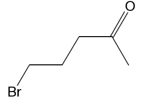 5-BROMOPENTAN-2-ONE structure, CAS 3884-71-7