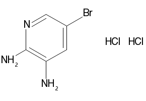 5-BROMOPYRIDINE-2,3-DIAMINE DIHYDROCHLORIDE structure, CAS 1171836-31-9