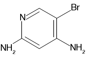 5-BROMOPYRIDINE-2,4-DIAMINE structure, CAS 1201784-84-0
