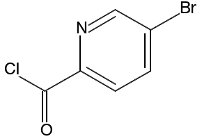 5-BROMOPYRIDINE-2-CARBONYL CHLORIDE structure, CAS 137178-88-2