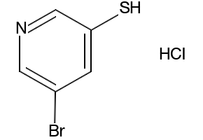 5-BROMOPYRIDINE-3-THIOL structure, CAS 552331-85-8