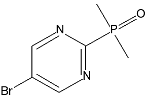 5-BROMOPYRIMIDINE 1-OXIDE structure, CAS 36529-69-8