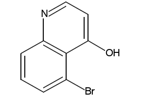 5-BROMOQUINOLIN-4-OL structure, CAS 723283-89-4