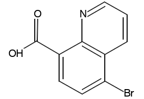 5-BROMOQUINOLINE-8-CARBOXYLIC ACID structure, CAS 928839-62-7
