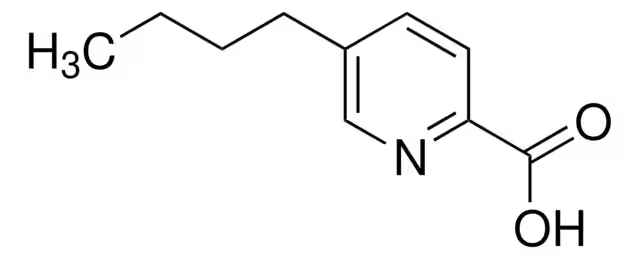 5-BUTYLPICOLINIC ACID structure, CAS 536-69-6