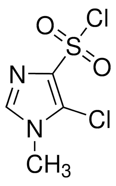 5-CHLORO-1-METHYL-1H-IMIDAZOLE-4-SULFONYL CHLORIDE structure, CAS 137048-96-5