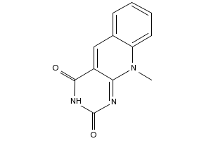 5-CHLORO-10-METHYLPYRIMIDO[4,5-B]QUINOLINE-2,4(3H,10H)-DIONE structure, CAS 137347-70-7