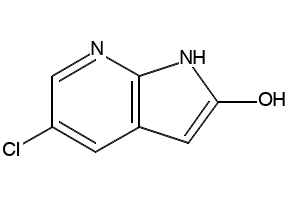 5-CHLORO-1H-PYRROLO[2,3-B]PYRIDIN-2(3H)-ONE structure, CAS 1190314-60-3