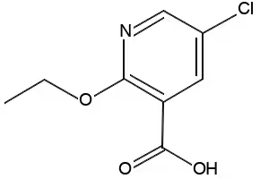 5-CHLORO-2-ETHOXYNICOTINIC ACID structure, CAS 68359-07-9