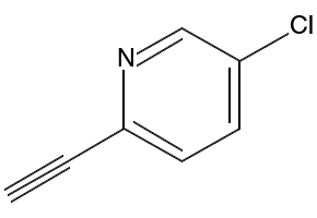 5-CHLORO-2-ETHYNYLPYRIDINE structure, CAS 1196153-33-9