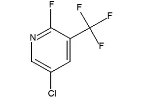5-CHLORO-2-FLUORO-3-(TRIFLUOROMETHYL)PYRIDINE structure, CAS 71701-96-7