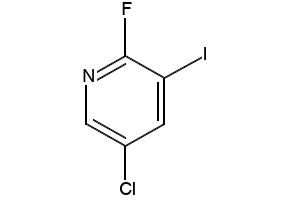 5-CHLORO-2-FLUORO-3-IODOPYRIDINE structure, CAS 884495-31-2