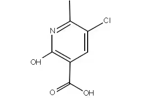 5-CHLORO-2-HYDROXY-6-METHYLNICOTINIC ACID structure, CAS 117449-75-9