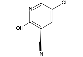 5-CHLORO-2-HYDROXYNICOTINONITRILE structure, CAS 1048913-62-7