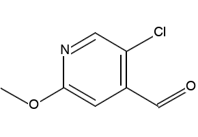 5-CHLORO-2-METHOXYISONICOTINALDEHYDE structure, CAS 1060810-36-7