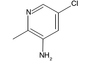 5-CHLORO-2-METHYLPYRIDIN-3-AMINE structure, CAS 89639-36-1