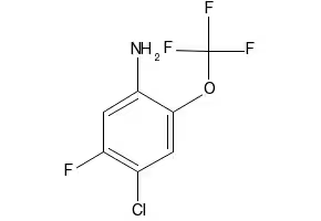 5-CHLORO-2-NITRO-4-(TRIFLUOROMETHOXY)ANILINE structure, CAS 914637-23-3