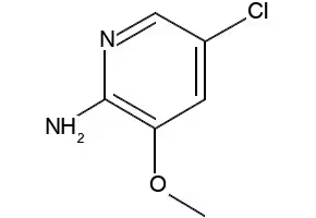 5-CHLORO-3-METHOXYPYRIDIN-2-AMINE structure, CAS 1242336-53-3