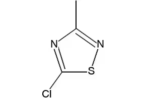 5-CHLORO-3-METHYL-1,2,4-THIADIAZOLE structure, CAS 21734-85-0