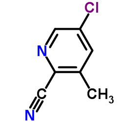 5-CHLORO-3-METHYLPICOLINONITRILE structure, CAS 156072-84-3