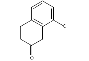 5-CHLORO-8-METHOXY-3,4-DIHYDRONAPHTHALEN-2(1H)-ONE structure, CAS 136949-71-8