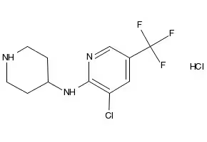 5-CHLORO-N-CYCLOPROPYL-3-FLUOROPYRIDIN-2-AMINE HYDROCHLORIDE structure, CAS 1073372-09-4