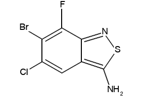 5-CHLOROBENZO[C]ISOTHIAZOL-3-AMINE structure, CAS 51357-79-0