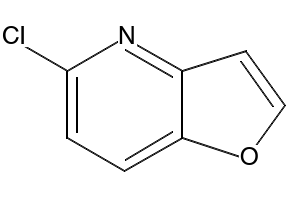 5-CHLOROFURO[3,2-B]PYRIDINE structure, CAS 182691-76-5