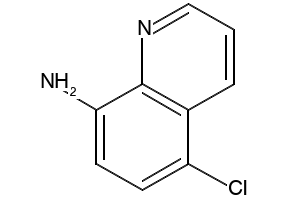 5-CHLOROQUINOLIN-8-AMINE structure, CAS 5432-09-7
