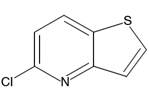 5-CHLOROTHIENO[3,2-B]PYRIDINE structure, CAS 65977-55-1