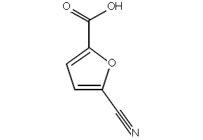 5-CYANOFURAN-2-CARBOXYLIC ACID structure, CAS 212197-74-5