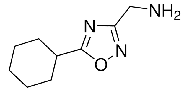 5-CYCLOHEXYL-3-(3-NITROPHENYL)-1,2,4-OXADIAZOLE structure, CAS 442571-86-0