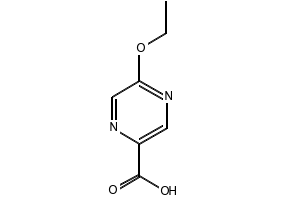 5-ETHOXYPYRAZINE-2-CARBOXYLIC ACID structure, CAS 1220330-11-9