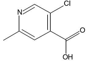 5-ETHYL-2-METHYLISONICOTINIC ACID structure, CAS 855270-32-5