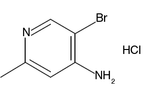 5-ETHYL-2-METHYLPYRIDIN-4-AMINE HYDROCHLORIDE structure, CAS 1195611-72-3