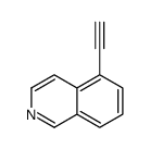 5-ETHYNYLISOQUINOLINE structure, CAS 1203579-37-6
