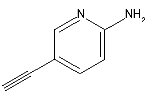 5-ETHYNYLPYRIDIN-2-AMINE structure, CAS 82454-61-3