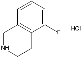 5-FLUORO-1,2,3,4-TETRAHYDROISOQUINOLINE structure, CAS 406923-64-6