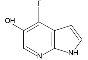 5-FLUORO-1H-PYRROLO[2,3-B]PYRIDIN-4-OL structure, CAS 1203499-60-8