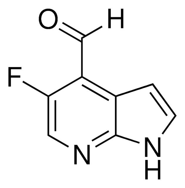 5-FLUORO-1H-PYRROLO[2,3-B]PYRIDINE-4-CARBALDEHYDE structure, CAS 1190310-15-6