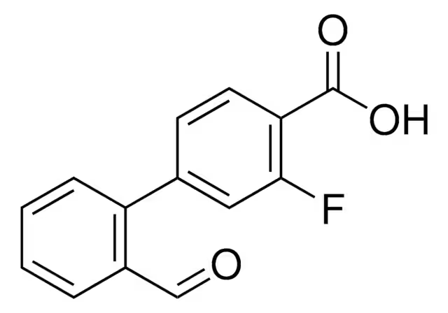 5-FLUORO-2',4'-DIMETHOXY-[1,1'-BIPHENYL]-3-CARBOXYLIC ACID structure, CAS 1261895-15-1