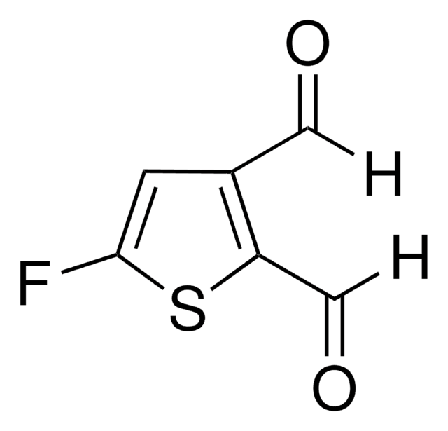 5-FLUORO-2,3-THIOPHENEDICARBOXALDEHYDE structure, CAS 1015071-22-3