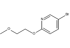 5-FLUORO-2-(2-METHOXYETHOXY)PYRIDINE structure, CAS 1305322-91-1