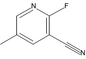 5-FLUORO-2-METHYLNICOTINONITRILE structure, CAS 1256808-61-3